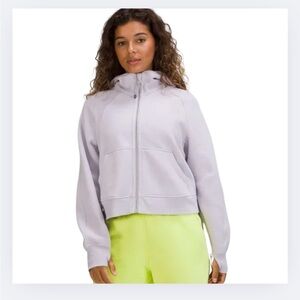 Lululemon Scuba Full Zip Lavender Hoodie Swearshirt